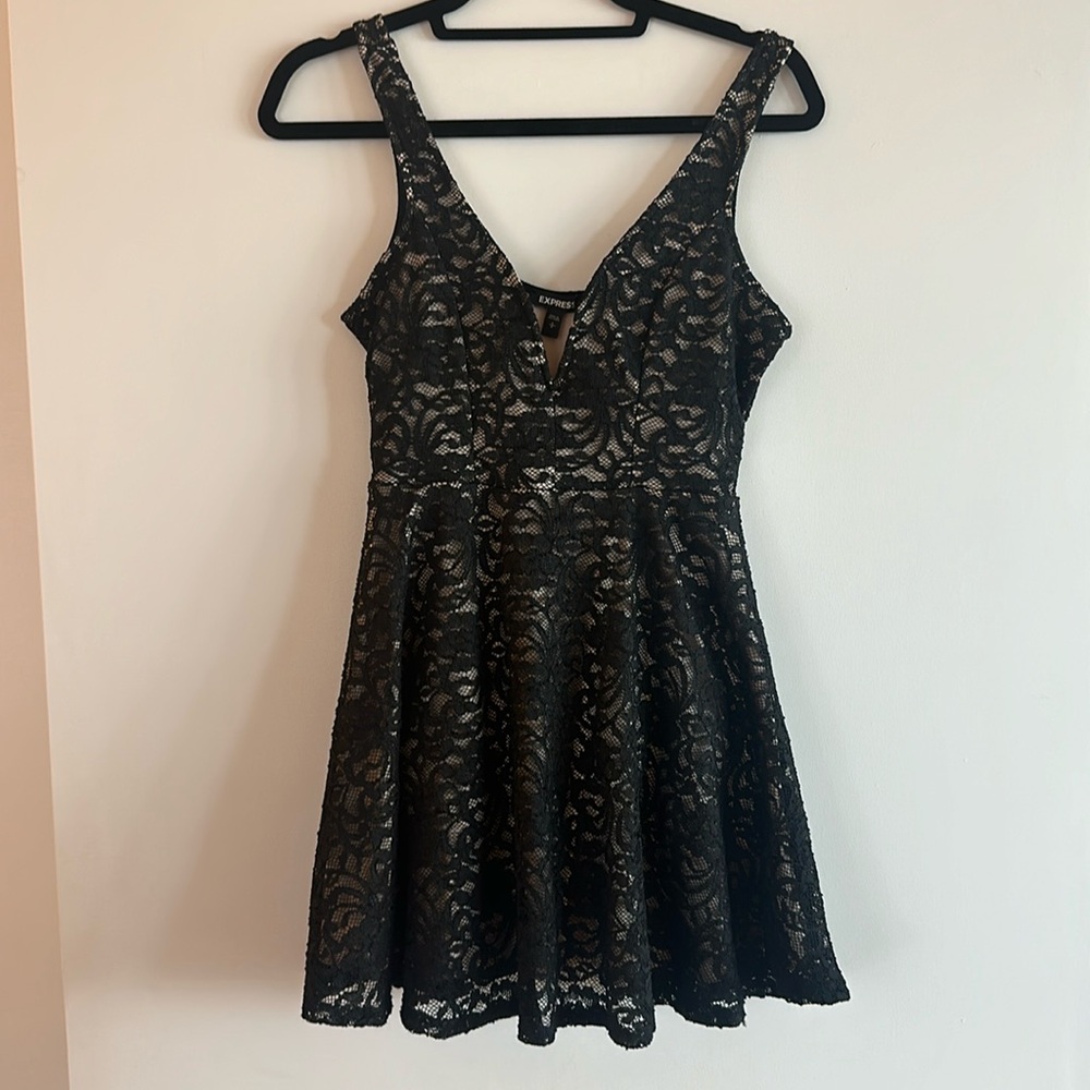 Lace Dress/Shorts underneath